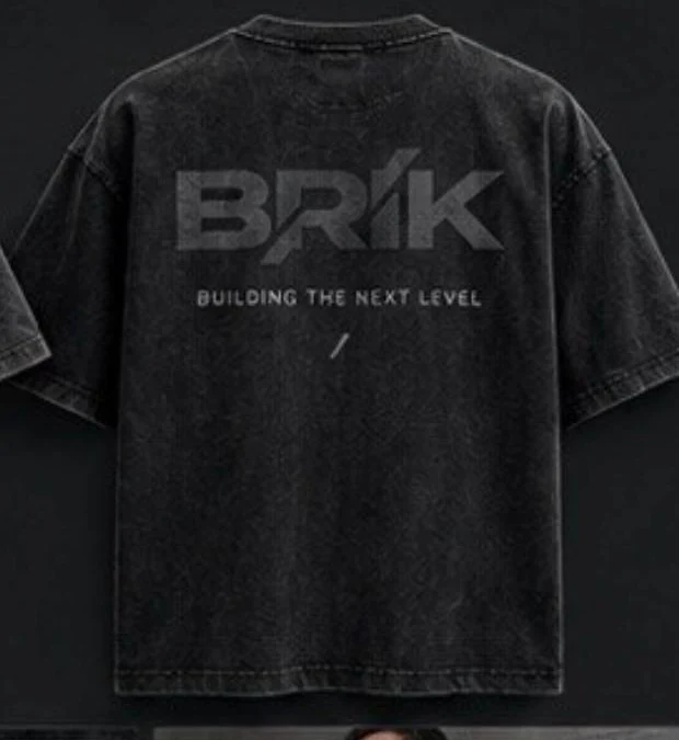 Футболка BRIK, спина